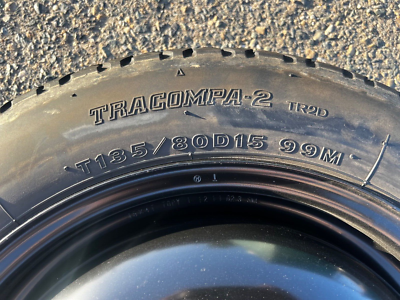 2011-2016 Honda CR-Z Spare Tire T135 / 80D15 99M OEM | eBay