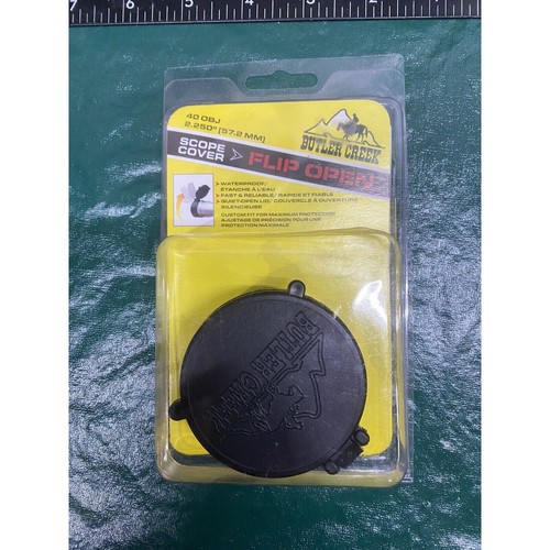 Butler Creek Flip-Open Scope Cover; 40 OBJ; 2.250"-57.2mm; 30400