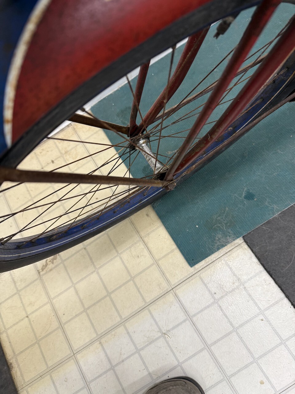 Shelby War Restricted Mens 26" Bicycle With Blackout Parts Rare No Badge