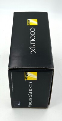 Nikon COOLPIX S1000pj 12.1 MP Digital Camera - Black for sale