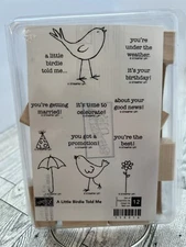 Stampin' Up! A Little Birdie Told Me - Brand New