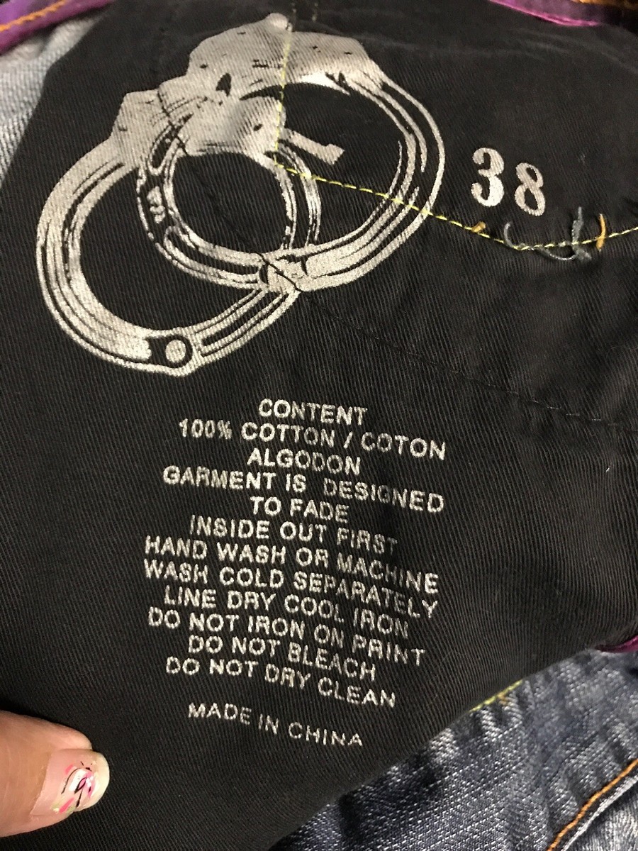 Mens Shorts Size 38 Jean Fists Handcuff Design Kon Viot | eBay Mens Shorts Size 38 Jean Fists Handcuff Design Kon Viot | eBay
