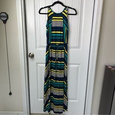 Shoshanna striped maxi dress size XS