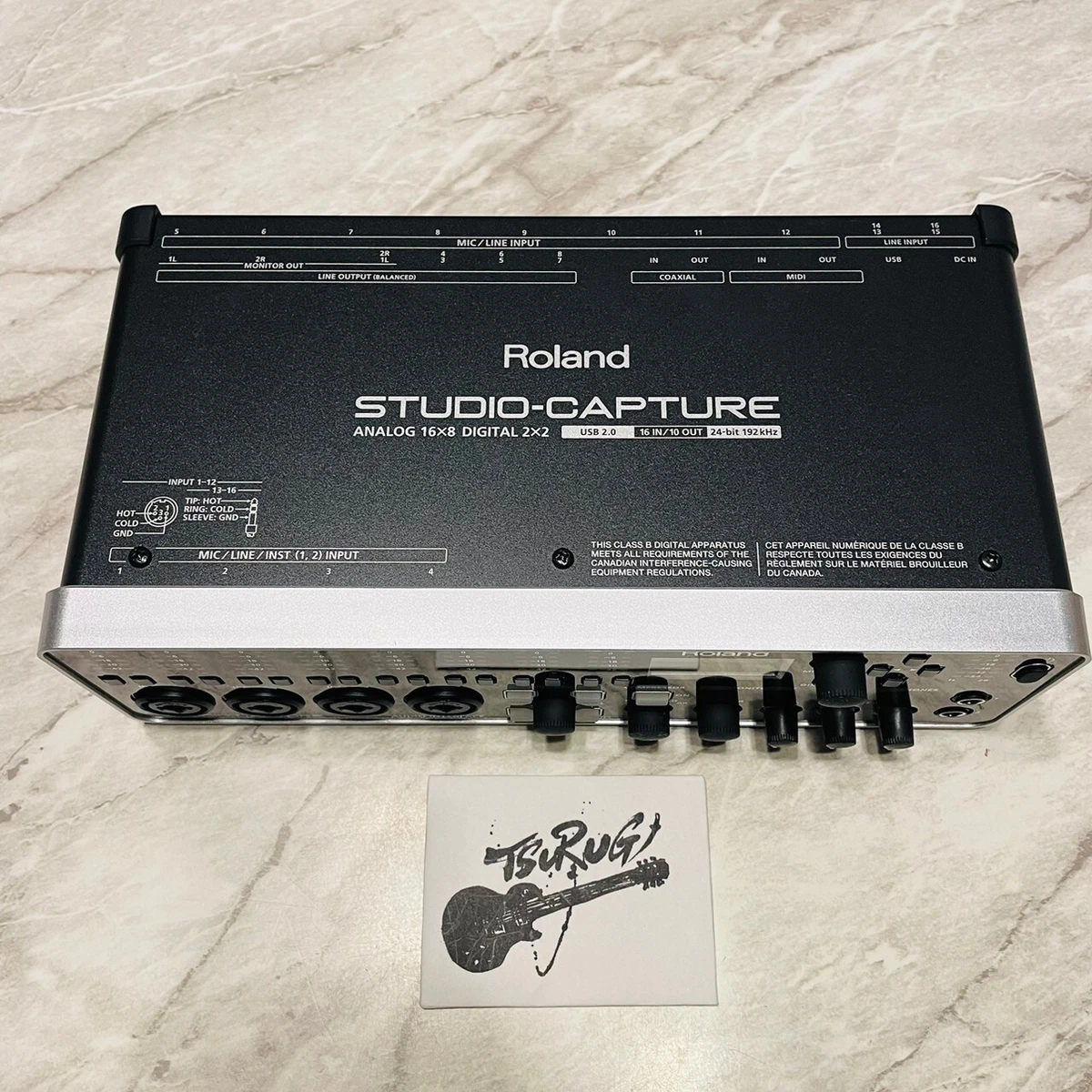 Roland UA-1610 Studio-Capture USB 2.0 Audio Interface USED w/ac