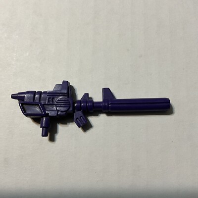 1985 G1 Transformers DEVASTATOR GUN Part Hasbro Accessory Mixmaster Purple