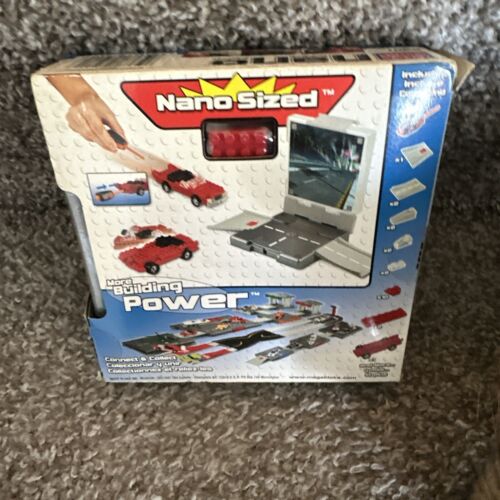 Mega Bloks Nano Building System #5901 Car 65 Piece 2004 Set NEW SEALED - Picture 2 of 6