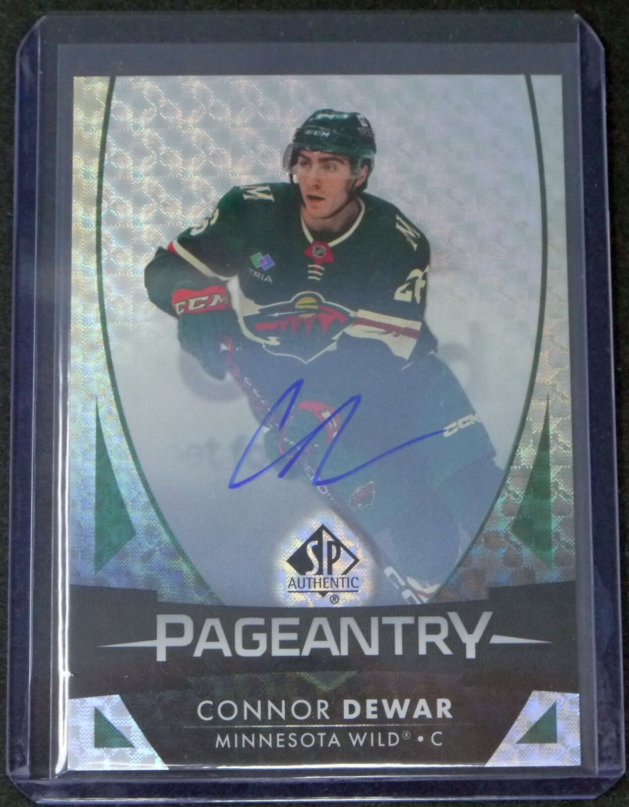 2023-24 SP Authentic Pageantry Autographs Connor Dewar Auto Wild #P-12