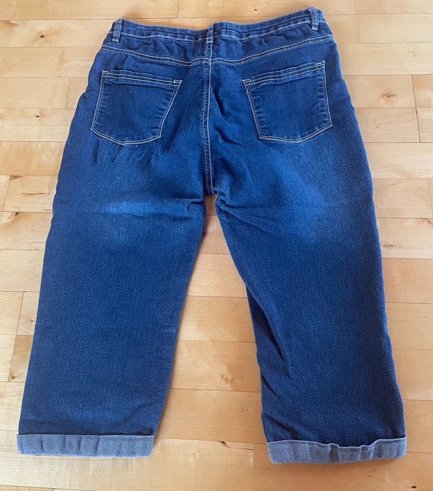 3/4 Hose Grösse 42 blau CollectionL Damen modisch Knickerbocker - Bild 3 von 4