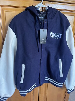 Rawgear Jacket Mens MEDIUM Bomber Varsity Jacket Los Angeles