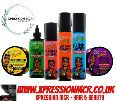 Kaleidoscope Da Brat Collection Full Bundle Best For Braid & Loc UK Seller