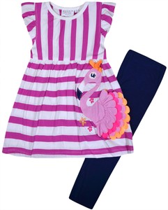 pink flamingo sundress