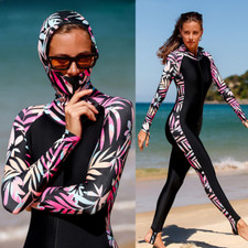 Women Surf Dive Wetsuit Diving High Elasticity Color Stitching Surf Diving Suits