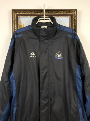 Vintage 90's Newcastle United Football Winter Jacket Soccer Rare