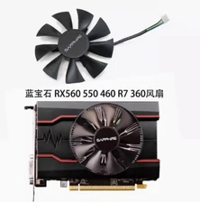 New Sapphire RX 550 560 460 R7 360 oc Graphics Card Cooling Fan GA91A2H