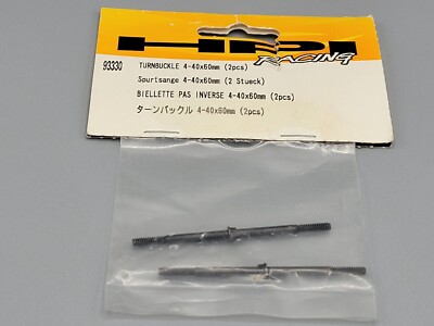 HPI Racing Turnbuckle 4-40X60mm 2pc (Evo) - HPI93330