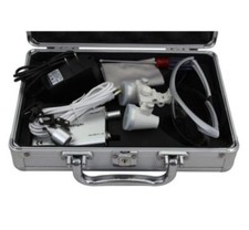 Dental Binokular Lupe Zahnarzt 3.5X Lupenbrille LED Licht Kopflupe mit Box 420mm