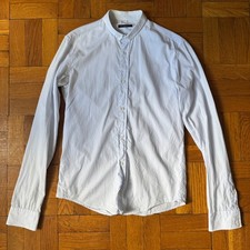 Balmain Decarnin Button Down Collar Shirt Mad...