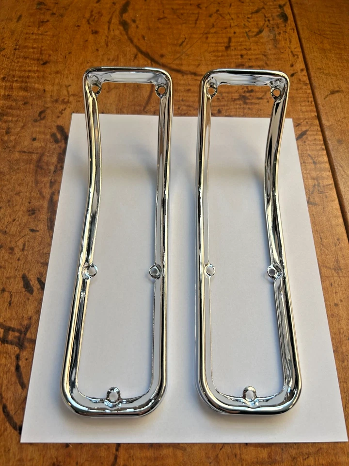 1966 Chevelle Taillight Bezel Set NEW - Image 2 of 4