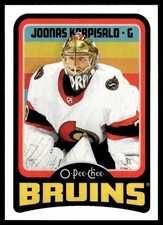 2024-25 O-Pee-Chee Retro Joonas Korpisalo Boston Bruins #70