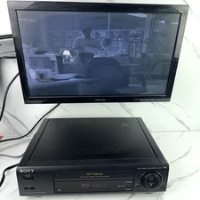 Sony SLV-675HF VCR VHS Player Recorder 4 Head Hi-Fi | No remote | TESTED