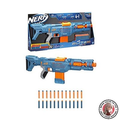 Hasbro Nerf Elite 2.0 Echo CS-10 Manual Blaster Rapid Fire Ages 8+ Includes 24