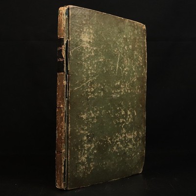 1816 1823 Carlo Gemmellaro Etna Eruption Catania w/Plates Antique Science Book