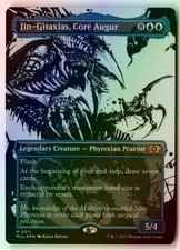 MTG Jin-Gitaxias, Core Augur FOIL Borderless March of the Machine: Multiverse