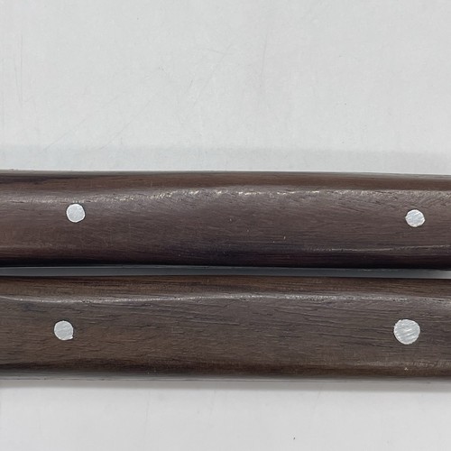 Coltelli marcatura utensili manuali corona lama 2" destra e sinistra LOTTO 2 manico legno - Foto 9 di 14
