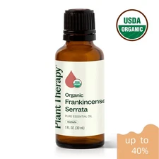 Plant Therapy Organic Frankincense Oil 30ml - USDA Certified, Pure
