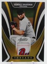 2022 Panini Absolute Baseball Threads Kendall Graveman TR-KG 07/10 Patch