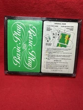 Basic Play Black Jack Training Cards Vintage 2-Deck Set with Case and Box