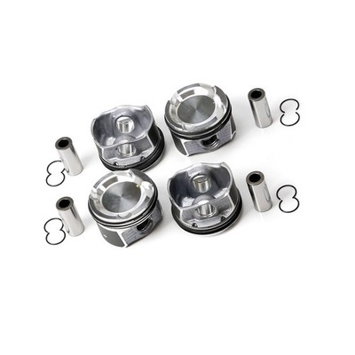 4x Engine Pistons Rings Set Φ72.20mm A2820300700 Fit For Benz A200 1.3T M282.914