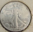1939 Walking Liberty Half Dollar Good Quality Coin No Mint