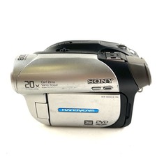 Sony Handycam DCR-DVD653E Handheld Mini DVD Camcorder Silver Tested