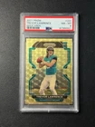TREVOR LAWRENCE PSA 8 2021 PANINI PRIZM #331 GOLD VINYL ROOKIE RC 2/5 JAGUARS