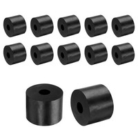 12 StüCk Gummi-Abstandshalter, Rund, Anti-Vibrations-Abstandshalter