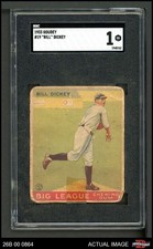 1933 Goudey #19 Bill Dickey Yankees HOF SGC 1 - POOR