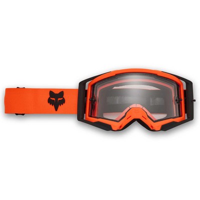 FOX Racing MX | MTB Brille - AIRSPACE V3 Enduro (Flo Orange) Dual Clear Lens