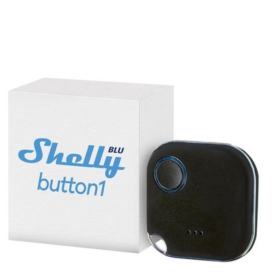 Shelly Smart Bluetooth-Taste BLU Button1 Intelligente Bluetooth Knopf Schwarz
