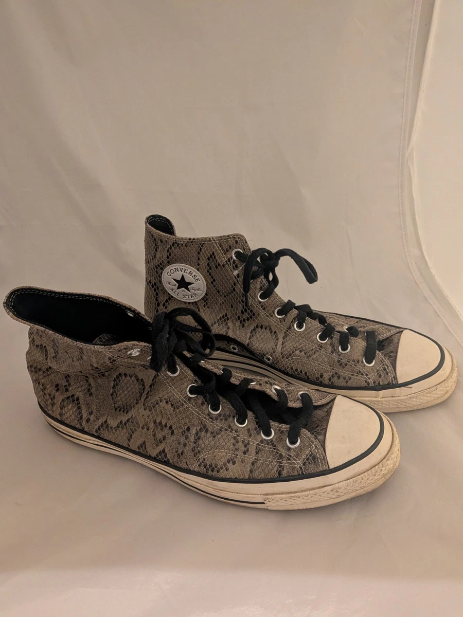 Stussy x Converse Chuck 70 High Snakeskin for Sale | Authenticity
