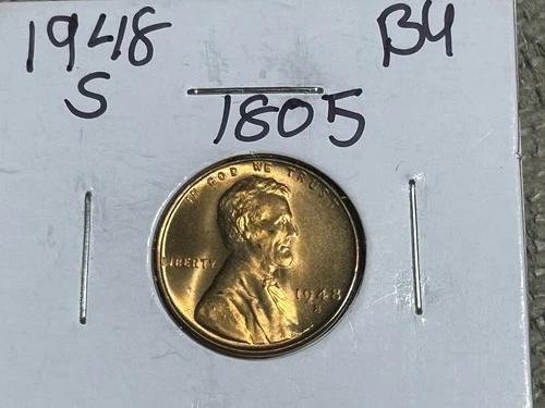 1948-S Lincoln Wheat Cent — photo from another recent sale