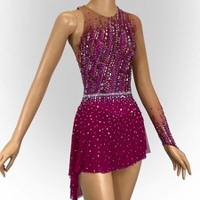 ice figure skating competition dress Gymnastics costume dance Dress dyeing