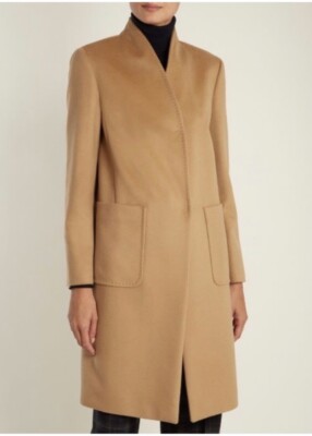 Burberry Faulston Wool Trench Coat Womens 🔥New Collection 🔥