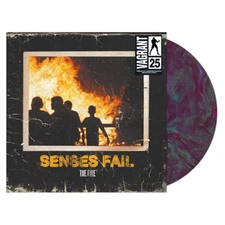 Senses Fail The Fire SEALED LP Newbury Comics GREEN VIOLET SWIRL VINYL