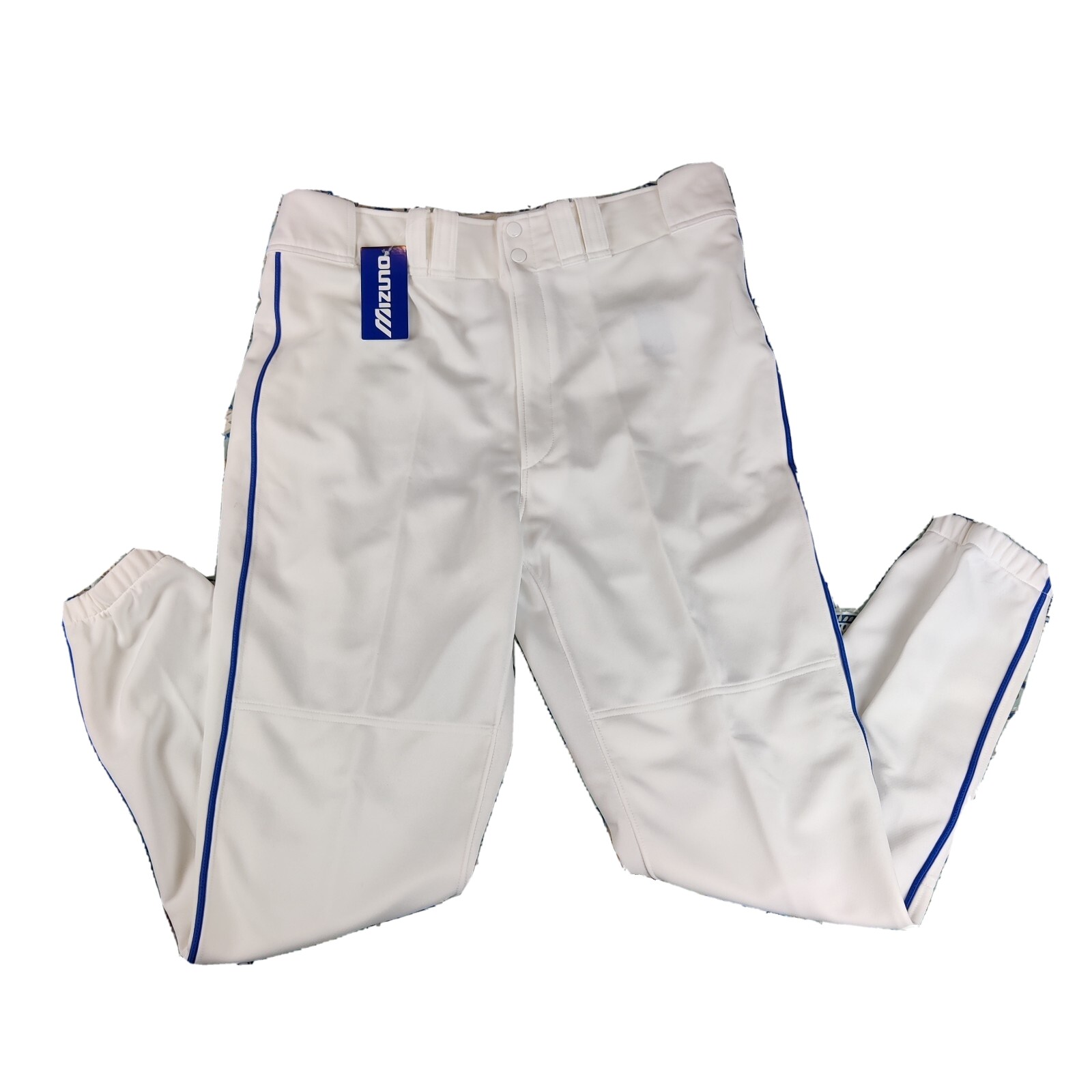 Mizuno Premier Piped Baseball Softball Pants White/Blue Men's XXL NWT