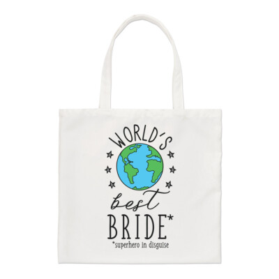 Weltweit Beste Braut Regular Tragetasche Lustiger Witz Favorit Hochzeit Favour