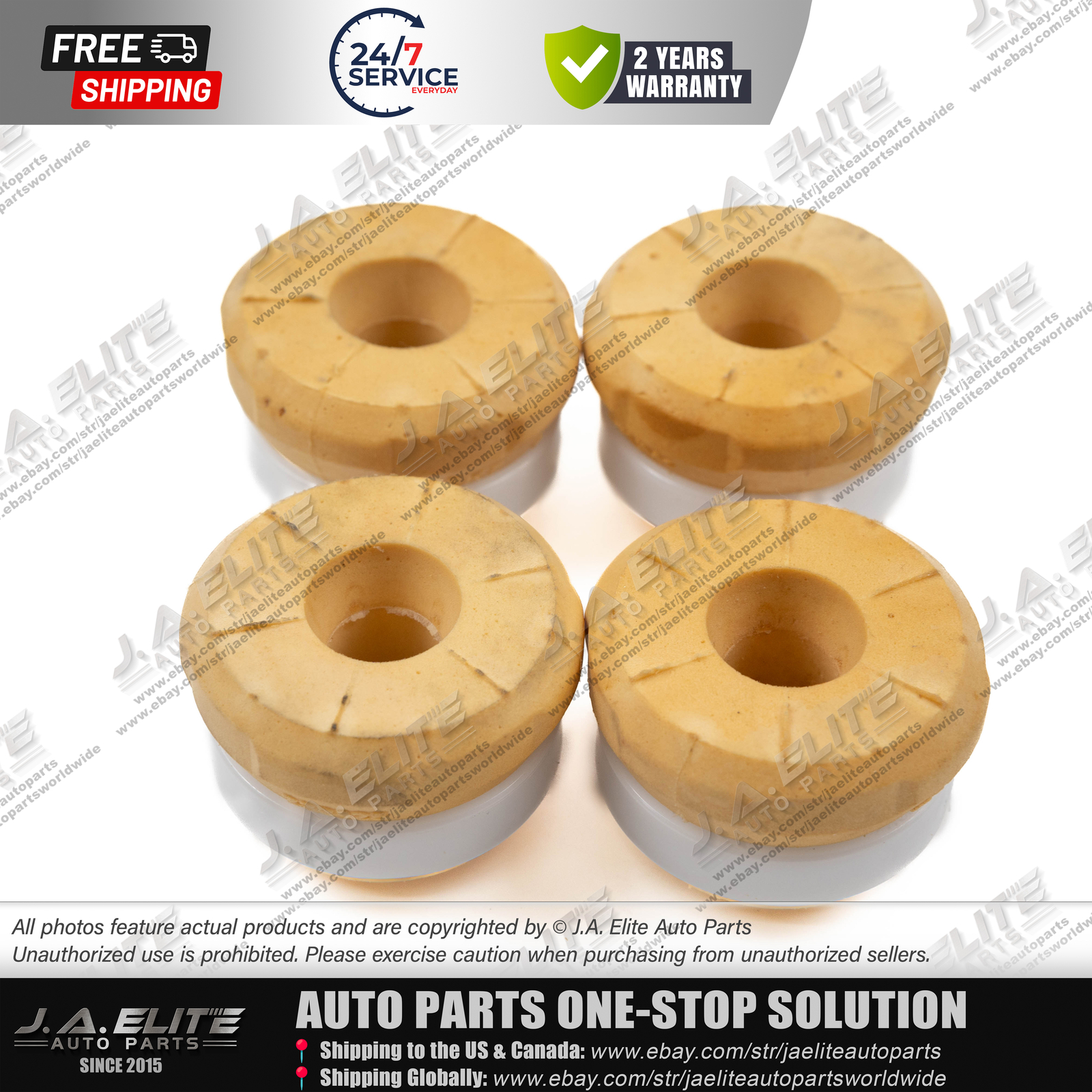 4pcs Genuine Shock Absorber Pads fit Maserati GranCabrio GranTurismo 233125