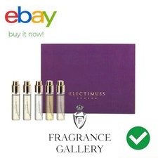 ELECTIMUSS London, NERO Set da Viaggio Ricarica (5 Spray da Viaggio)