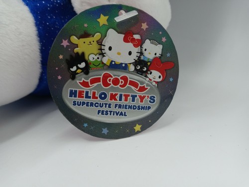 New 12" Hello Kitty Super Cute Friendship Festival Sanrio Plush Toy NWT Sparkle - Picture 5 of 12