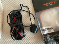 WolfBox rear view WDR camera (wide dynamic range), 2 available, sold separately.